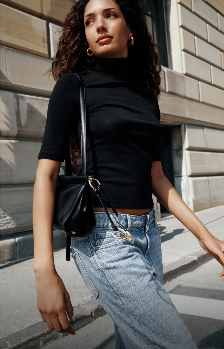 Model is posing