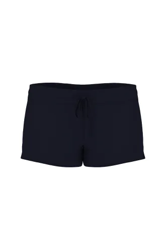 An image of blue shorts.