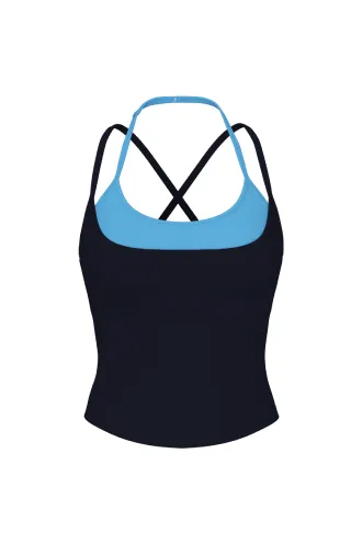 An image of a blue top.